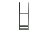 Westmann Kaminholzregal Porthos Schwarz 20x40x120 cm