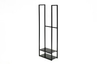 Westmann Kaminholzregal Porthos Schwarz 20x40x120 cm