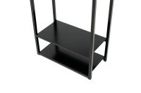 Westmann Kaminholzregal Porthos Schwarz 20x40x120 cm