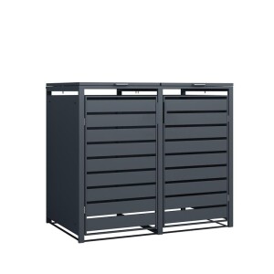 Westmann Mülltonnenbox 2er Kubus | 2x 240 L |...