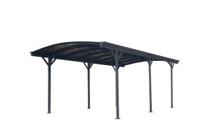 Westmann Aluminium Rundbogen Carport Bergen 3x5 m -...