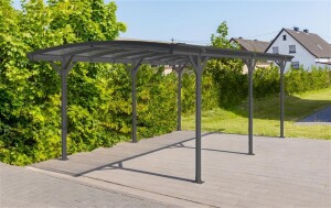 Westmann Aluminium Rundbogen Carport Bergen 3x5 m -...