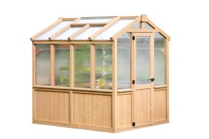 Westmann Zedernholz Gewächshaus Paul 238x204 cm...