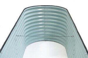 Westmann Hochbeet Grow Faster Anthrazit 240x80x82 cm – Langlebig und wetterfest