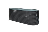 Westmann Hochbeet Grow Faster Anthrazit 240x80x82 cm – Langlebig und wetterfest