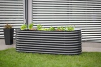 Westmann Hochbeet Grow Faster Anthrazit 240x80x82 cm – Langlebig und wetterfest