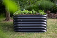 Westmann Hochbeet Grow Faster Anthrazit 240x160x82 cm – Außergewöhnlich und wetterfest