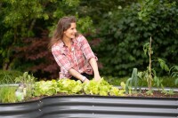 Westmann Hochbeet Grow Faster Anthrazit 240x160x82 cm – Außergewöhnlich und wetterfest