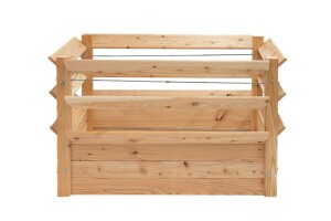 Westmann Hochbeet Premium XXL Lärchenholz 125x91x73...