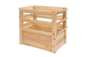 Westmann Hochbeet Premium XL Lärchenholz 91x65x73 cm...