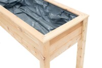 Westmann Hochbeet Emily Lärchenholz 120x65x75 cm – Praktisch auf Stelzen, Natur