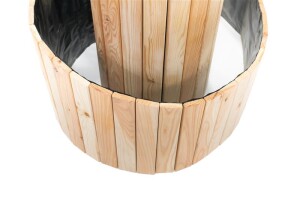 Westmann Kräuterspirale Luise Lärchenholz – Variabel aufstellbar, Natur