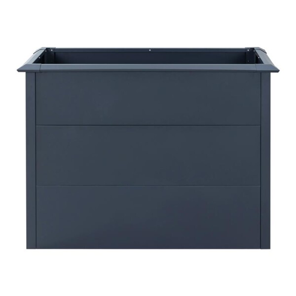 Westmann Hochbeet Primus M Metall 100x50x77 cm – Mit Schneckenschutz, Anthrazit