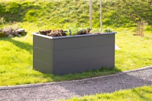 Westmann Hochbeet Primus L Metall 150x75x77 cm –...