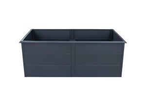 Westmann Hochbeet Primus XL Metall 200x100x77 cm –...