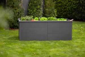 Westmann Hochbeet Primus XL Metall 200x100x77 cm –...