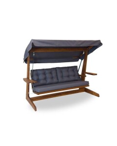 Westmann Holz Hollywoodschaukel Viva 2400 Anthrazit...