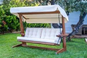 Westmann Holz Hollywoodschaukel Viva 2400 Beige...