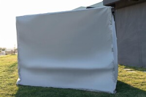 Westmann Abdeckung Hollywoodschaukel Sia 2400 & Viva 2400 Grau – Schutz vor Witterung