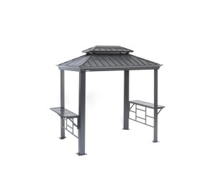 Sojag Pavillon BBQ Messina 68 Anthrazit 179x292x262cm