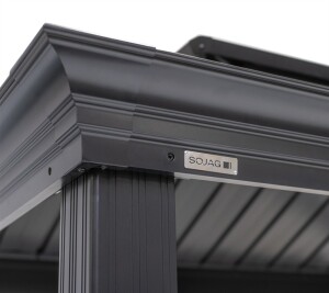 Sojag Pavillon BBQ Messina 68 Anthrazit 179x292x262cm