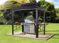 Sojag Pavillon BBQ Messina 68 Anthrazit 179x292x262cm