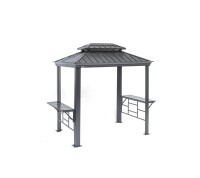 Sojag Pavillon BBQ Messina 68 Anthrazit 179x292x262cm