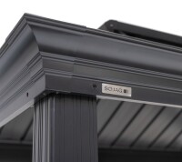 Sojag Pavillon BBQ Messina 68 Anthrazit 179x292x262cm