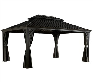 Sojag Pavillon Messina 1216 Anthrazit 363x483x307,1cm