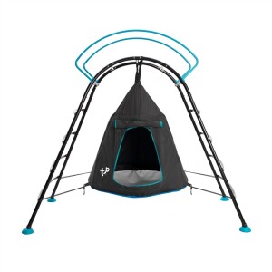 TP Toys Klettergerüst UFO Schwarz 122x217x201 cm |...