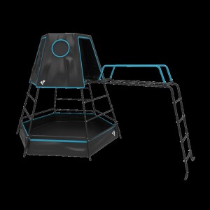 TP Toys Klettergerüst Explorer Schwarz 208x318x201...