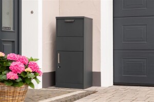Westmann Paketbox Pepe aus Stahl | 50x39x114 cm –...