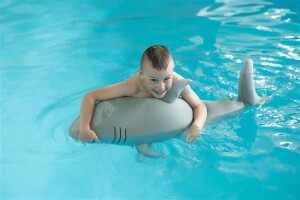 Westmann Sitzsack & Schwimmtier Hai 111x45 cm – Vielseitig & robust