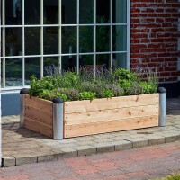 Standard Hochbeet 80x140 cm – Perfekt für Gemüse und Kräuter