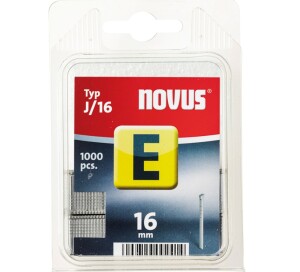 Novus Tackernägel J 16mm 1000Stk verzinkt Stahl...