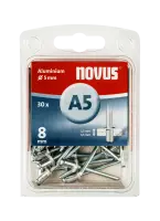 Blindnieten Aluminium Ø 5x8 mm 30 Stück